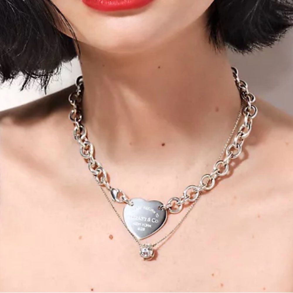 Tiffany & Co. Return to Tiffany Heart Tag Choker